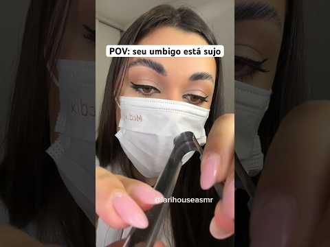 POV: seu umbigo está sujo #humor #shorts #asmrsounds