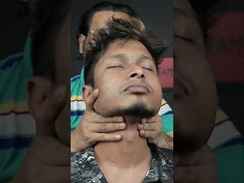 Love This All Crunchy Cracking By Indian Barber ASMR #shorts