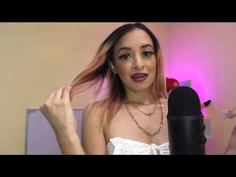 ASMR Flirty art student SPIT PAINTING on YOU!! 🧑‍🎨 ❤️