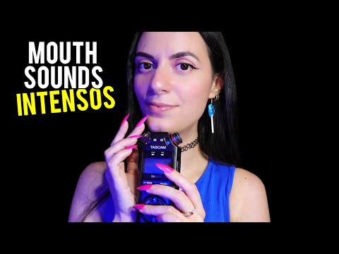 ASMR español MOUTH SOUNDS INTENSOS para dormir (Asmr Visual, Soplidos)