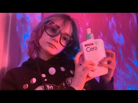 doing your skincare lofi personal attention asmr (´w｀)