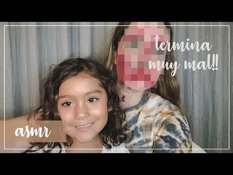 ASMR en español - mi SOBRINITA me MAQUILLA!