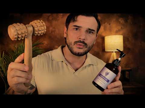 Mind Melting Head Massage (ASMR for Sleep) Oil Massage, Fingers through Hair, Personal Attention