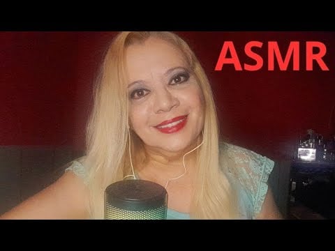 ASMR  #  Cuidando  do seu cabelo cacheados # 😴😴