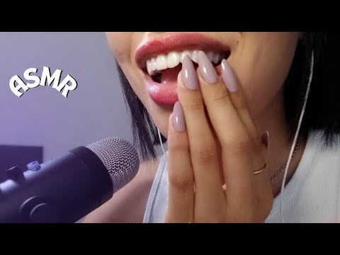 RELAX WITH TEETH SOUNDS + TAPPING + SCRATCHING 🦷👄