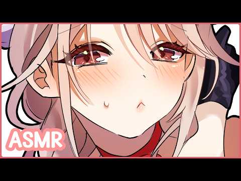 [ASMR ໒꒱] eating away all of your brainworms! ♡ (sniffas, tapping, mouth sounds, fluffy headpats)
