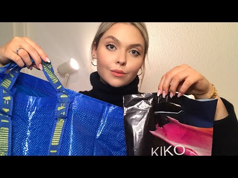 ASMR in Bulgarian | 💛 IKEA + BEAUTY HAUL | АСМР на Български: Нови Придобивки: Красота + ИКЕА 💛