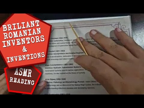 ASMR: Brilliant Romanian Inventors and Their Ideas That Transformed the World | ASMR whisper reading