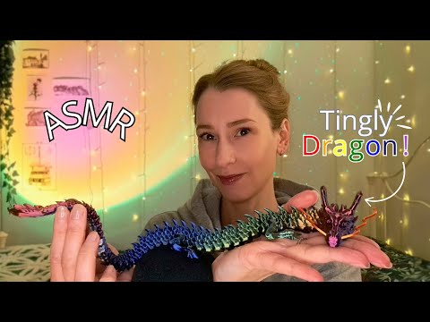 ASMR | Bonnie Rainbow Dragon! 🌈🐉✨| Channel Mascot? | Ramble Hang Out