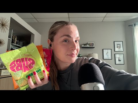 ASMR trying Swedish (?) candy 