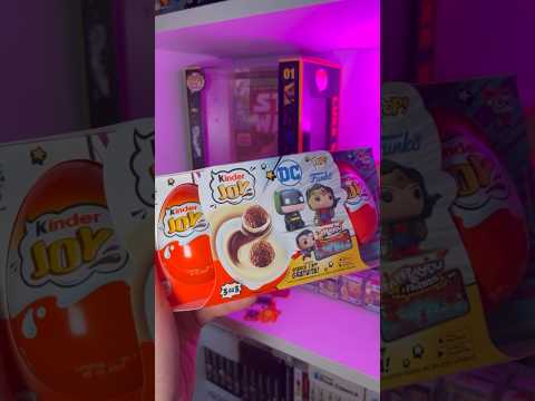 Kinder Joy DC💖 #asmr #unboxingvideo #kinderjoy