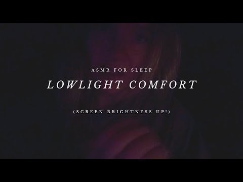 ASMR Lowlight Comfort | Mom traces on and scratches your back after a tiring day (Soft Spoken)