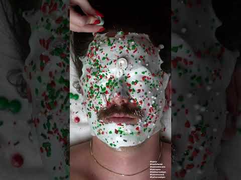 ASMR Christmas Facial