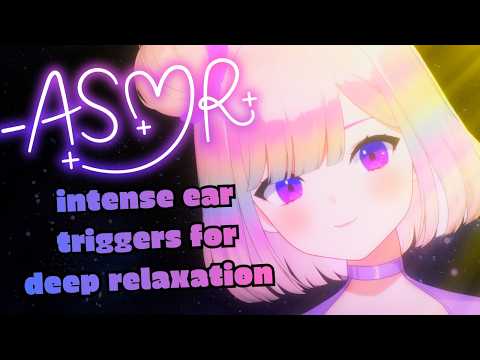 【ASMR】can i see your ears...? 👂👀 intense ear triggers for sleep ⭐😴 massage, cleaning, otoscope💗