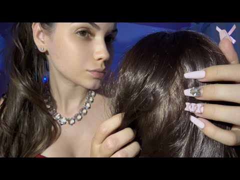 ASMR | Massagem no couro cabeludo | Vem dormir 💤