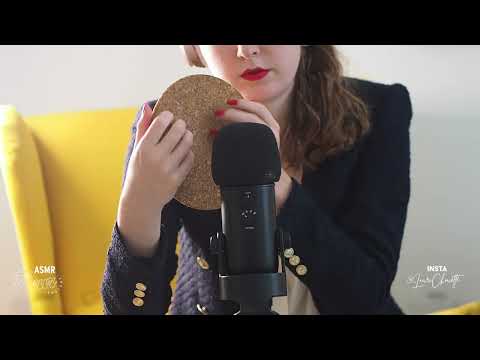 ASMR – TAPPING on CORK with fake nails