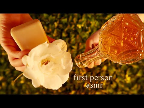 ASMR | A Facial Under a Flower Garden 🌼 (layered sounds + no talking) ft. Dossier
