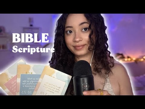 ASMR- BINAURAL EAR TO EAR READING SCRIPTURE 👂🏼