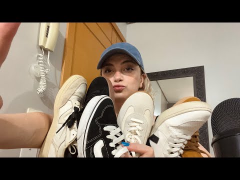 ASMR shoes tapping & scratching  👟