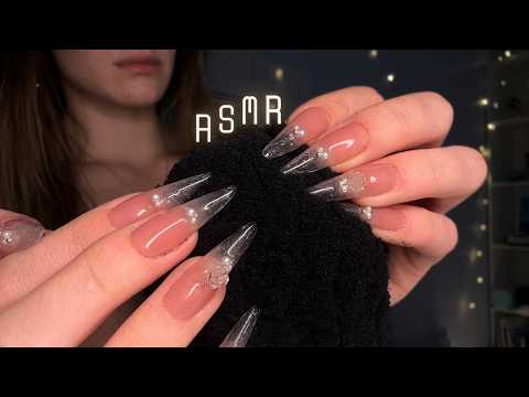 FAST & INTENSE Brain Massage | Foam Mic Scratching [ASMR]