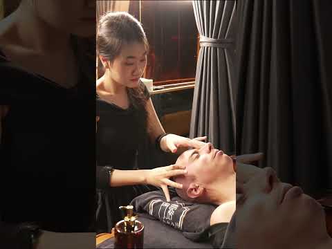 Sweet Luxury Face & Head Massage ✨💆‍♂️ #asmr  #luxuryspa #massage