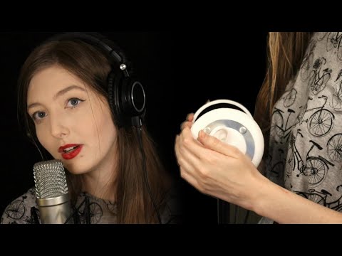 ASMR Gentle Oil Ear Massage & Mouth Sounds w/ Reverb