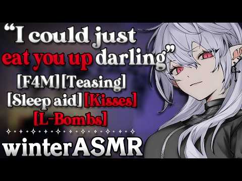 [F4M] Commanding Mommy Girlfriend Teases And Showers You In Kisses [Sleep Aid] [Possessive] [Praise]