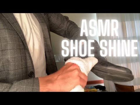 ASMR | Fastest Shoe Shine 👞✨
