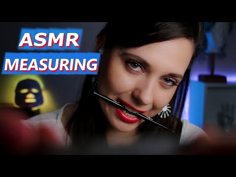 ASMR measuring you writing sounds inaudibleunintelligible whispers personal attention