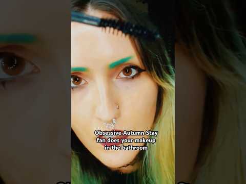 ⚰️GOTH GIRLS DO THE BEST MAKEUP Pt25⚰️ #asmr #gothvibes #asmrmakeup #asmrroleplay #tingles #beauty