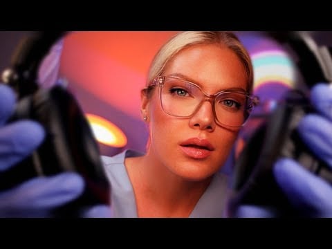 ASMR Ultimate Hearing Test you can FEEL with Closed Eyes, Binaural Ear to Ear Sounds, Ear Tapping