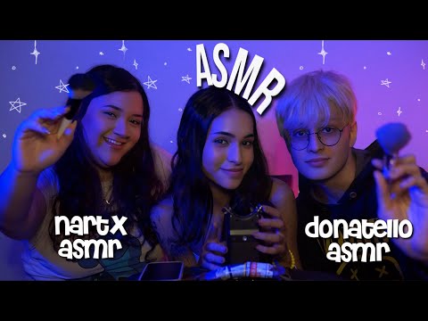 ASMR WITH FRIENDS ASMRTISTS 💤 W: NARTX E DONATELLO 💕
