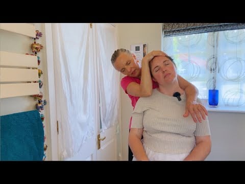 ASMR Peace Inducing Indian Head Massage for New Zealander | Unintentional ASMR Real Person