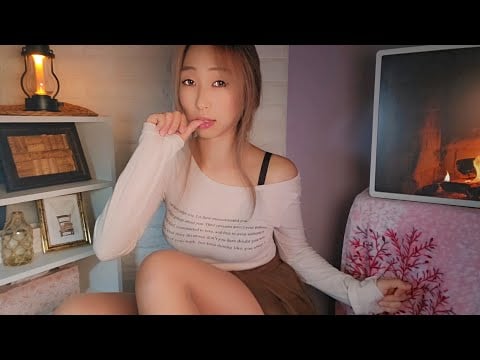 ASMR Your Friend Has a Crush on You 🧡 A Cozy Night by the Fireplace