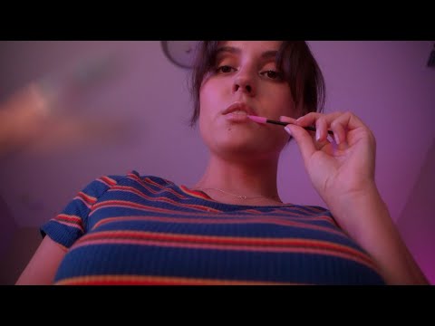 ASMR You’re Tired, Let Me Handle Everything 💕 Eyebrow TLC on My Lap
