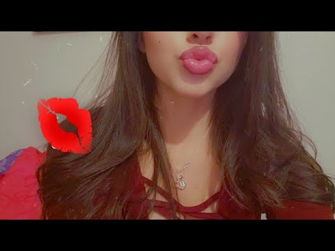 ASMR| Crush gives you 100 kisses💋