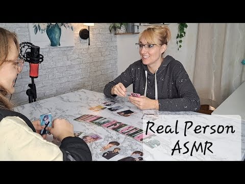 ASMR | Real Person asmr | Real sounds | Cards / "Go Fish" #straykids edition 
