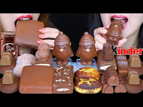 ASMR MINI DOVE ICE CREAM, KINDER CHOCO FRESH, MERINGUE, FERRERO, KLONDIKE ICE CREAM BAR, TIRAMISU 먹방