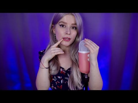 Tender ASMR for people who can’t relax 🤍 Blue Yeti triggers, no talking, mouth sounds, breathing