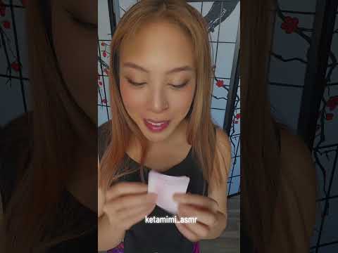 Tampon & Pad ASMR | Tampons and Feminine Hygiene Products Bathroom Sounds | Tiktok Short
