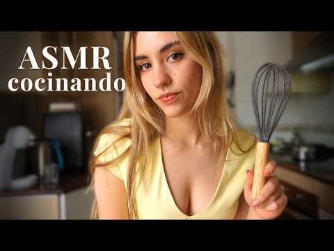 ASMR casero COCINANDO TARTA DE LA ABUELA 😋🍫