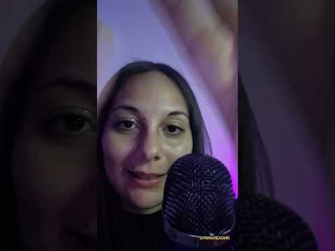 ASMR | Toco la carita (tocando no seu rosto) ✨️