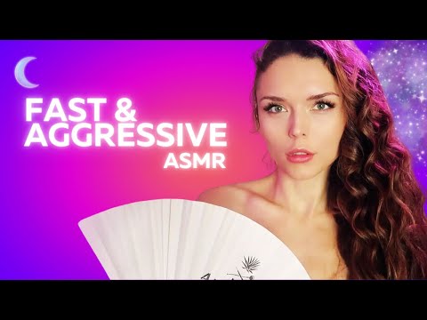 10 FAST + AGGRESSIVE SUPER TINGLY TRIGGERS | ASMR