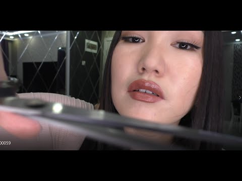 Sleep-inducing Haircut✂️  💇 ASMR |  Scissors / hair dyeing