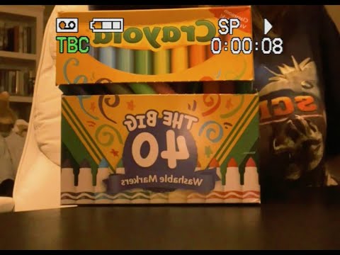 art supplies asmr