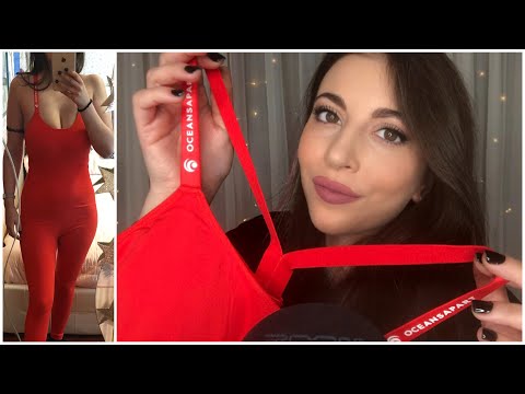 TRY ON HAUL RILASSANTE 😍 Fabric Sounds & Whispering #oceansapart Asmr Ita