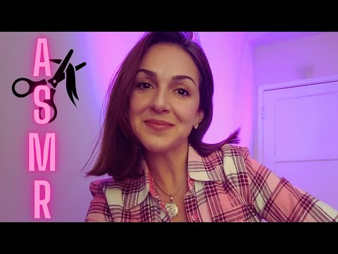 Little Sounds ASMR | Quick HAIRCUT to get you ready for your FIRST DAY at the NEW JOB 💇🏽‍♀️