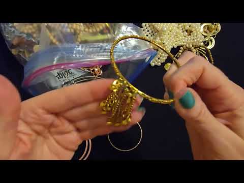 ASMR | Bulk Jewelry Show & Tell w/Beautiful Bracelets! 7-22-2025 (Whisper)