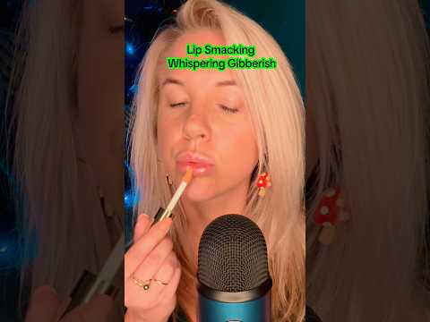 ASMR lipgloss triggers #triggersforsleep #asmrtriggers #tingles