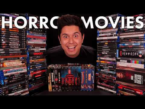 My ENTIRE Horror Movie Collection | Banned, Rare, Limited Editions & MORE | 4+ Hours ASMR